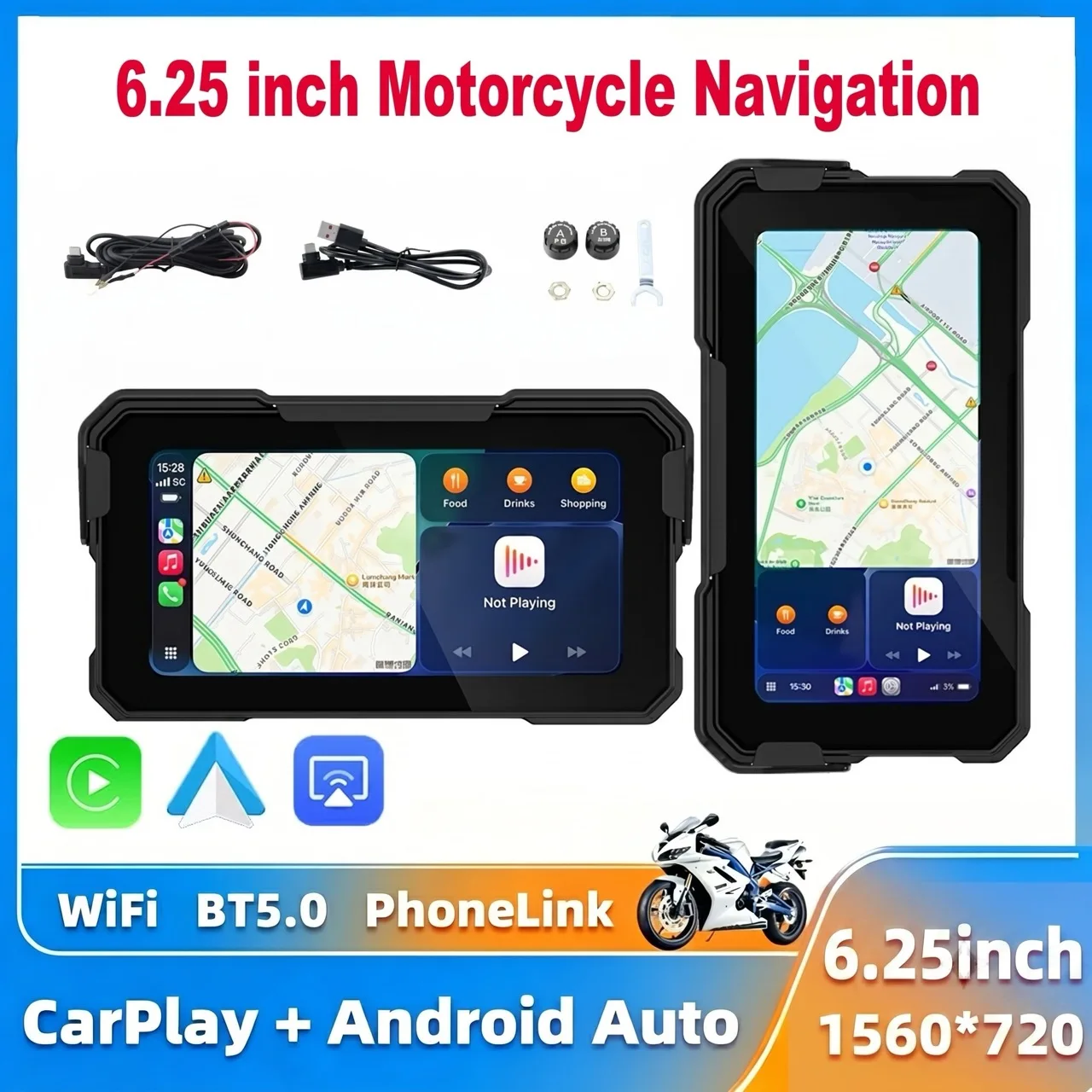 qzonnect-nuovo-display-moto-da-625-wireless-carplay-android-auto-rotabile-supporto-modalita-verticale-orizzontale-doppia-modalita-portatile-10