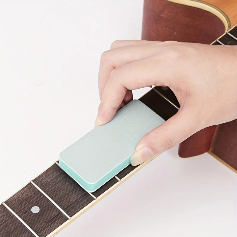 2/4 Pcs 1000 Grit Fret Polishing Block - Double-Sided Sanding Tool for Guitar Care