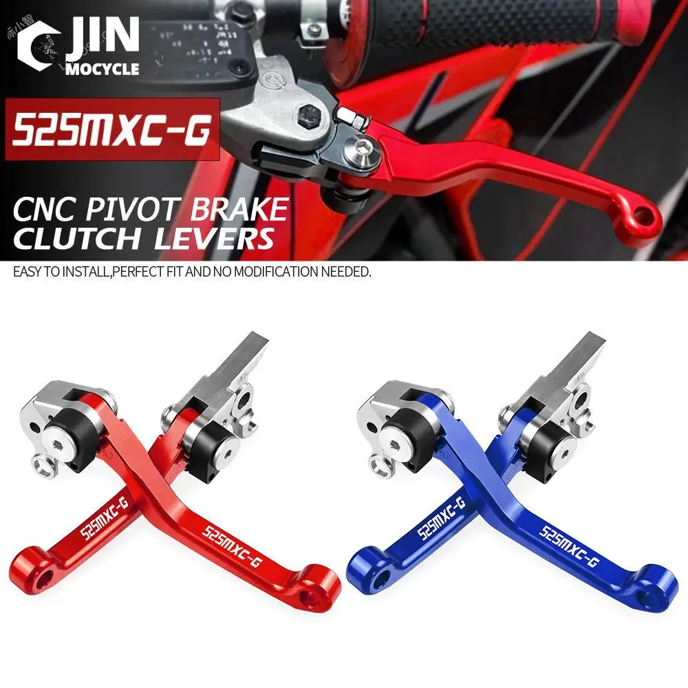 

For 525MXCG 2003-05 525 SUPERMOTO 2004 2005 Motorcycle Foldable Pivot Dirt Bike Brake Clutch Levers Cable Lever Handle CNC Parts