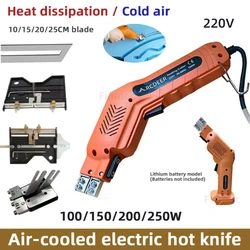 Electric Hot Knife Foam Cutter Air Cooled Polystyrene Foam Cutting Tool Machine Slotting Engraving Insulation Board 220V