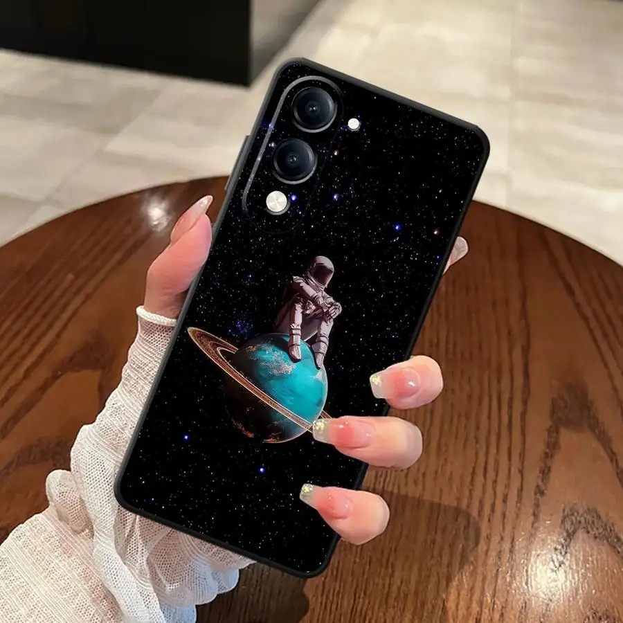 Чехол «Звездное небо» для Vivo Y53S Y50 Y95 V27 V25 V30 Y71 Y91 Y51S Y78 Y75 Y81 Y52S Y93 V21E V23 V29 Мягкая задняя крышка для телефона