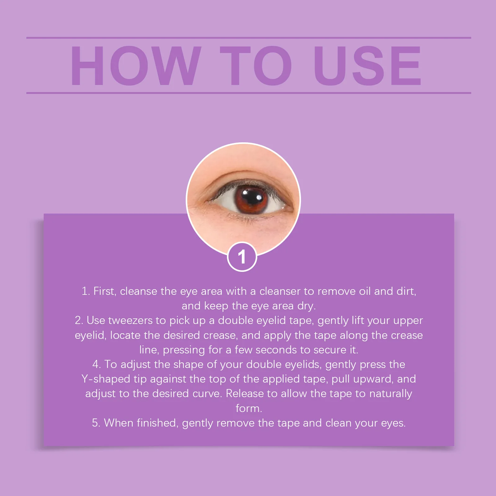 Ensemble de rubans à Double paupière, 360 pièces, outils de maquillage naturels pour les yeux, adhésif de renfort instantané adapté à tous les Types de paupières 5ml