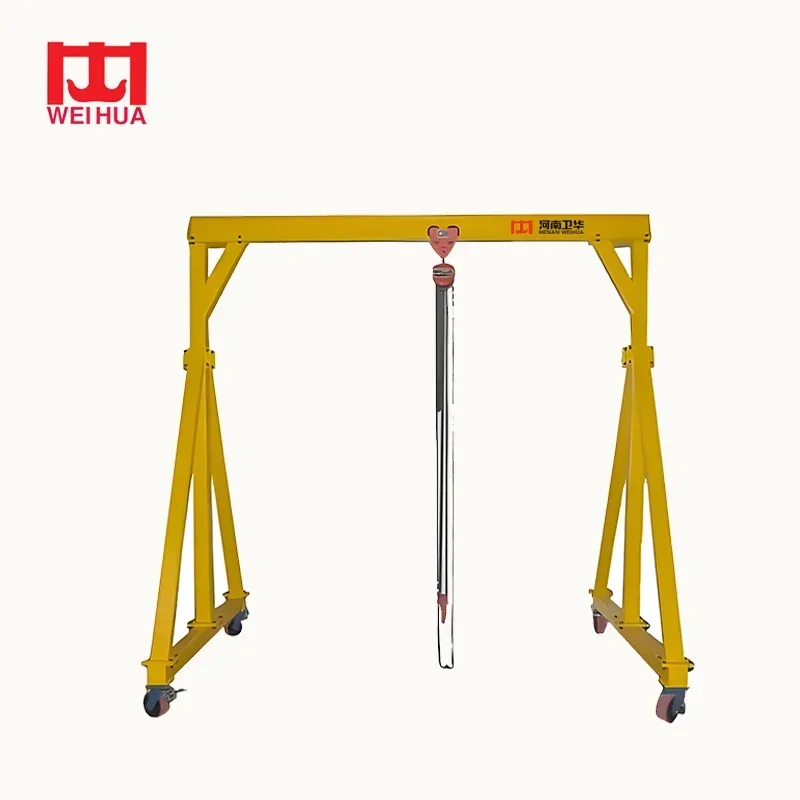 Henan Weihua Brand high quality and efficiency Mobile Gantry Crane hot sale