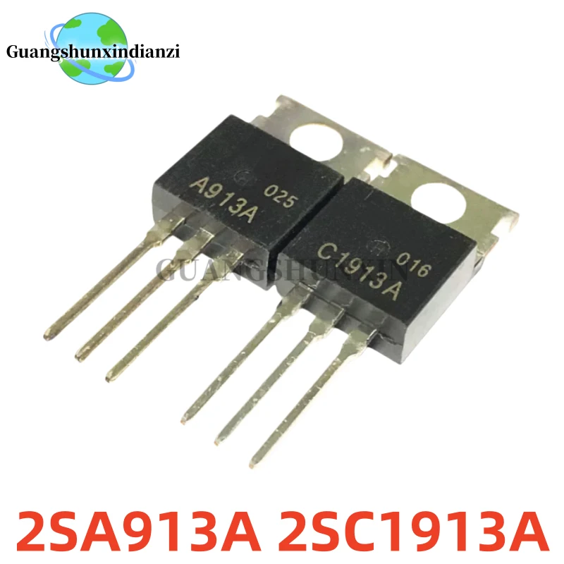 10PCS NEW 100% 2SA913A 2SC1913A A913A C1913A TO-220 2SA913 2SC1913 A913 C1913 Best Quality In Stock