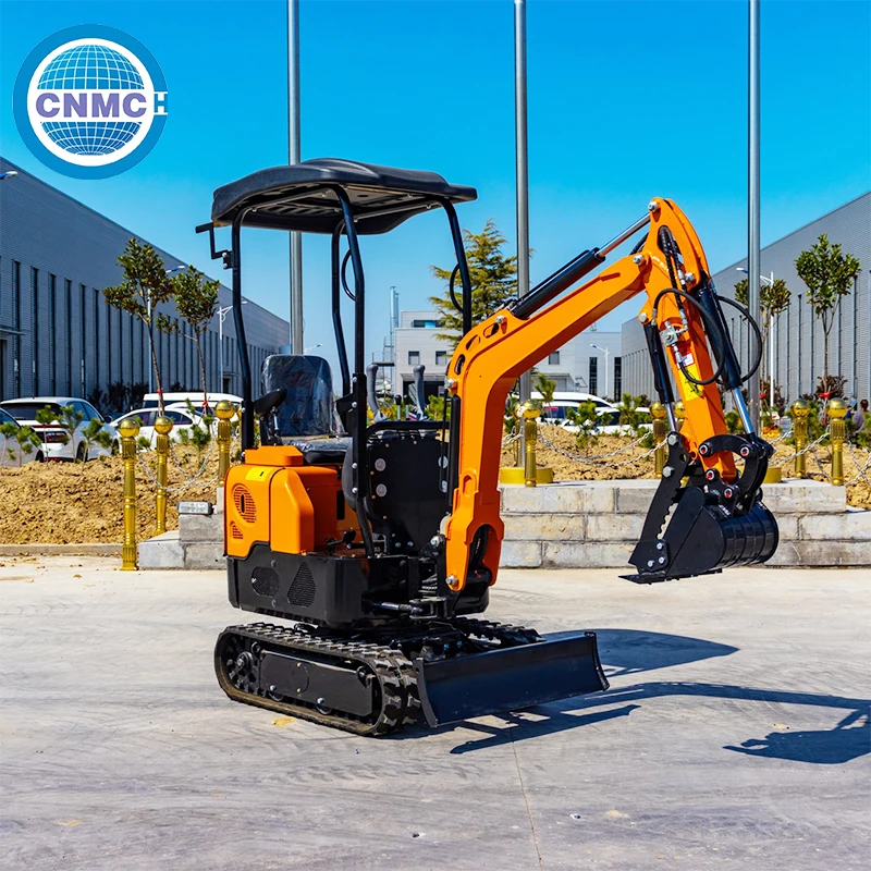 Miniescavadeira Kubota 1,5 T Fácil de operar Compacto Multifuncional Portátil Fabricado na China Crawler de jardim agrícola de alto desempenho