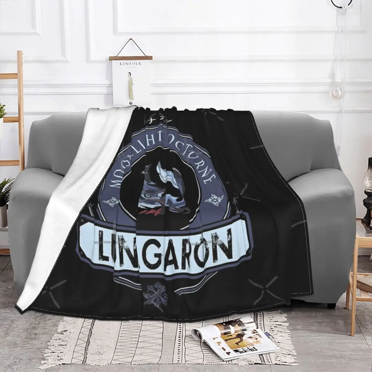 Lunagaron - Elite Edition Anime Knee Blanket Throw Blanket Blankets And Blankets Throw Blanket