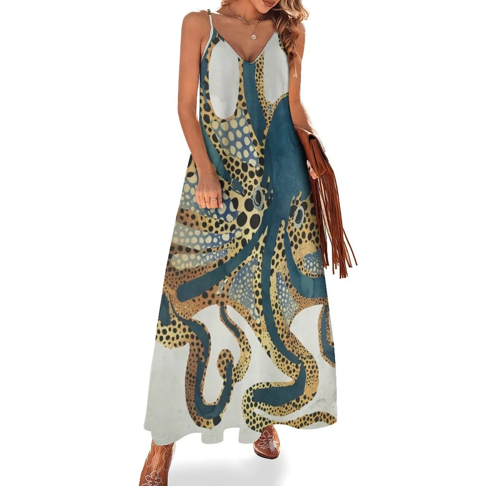 

Underwater Dream VI Sleeveless Dress women evening dress summer dresses ladies 2025