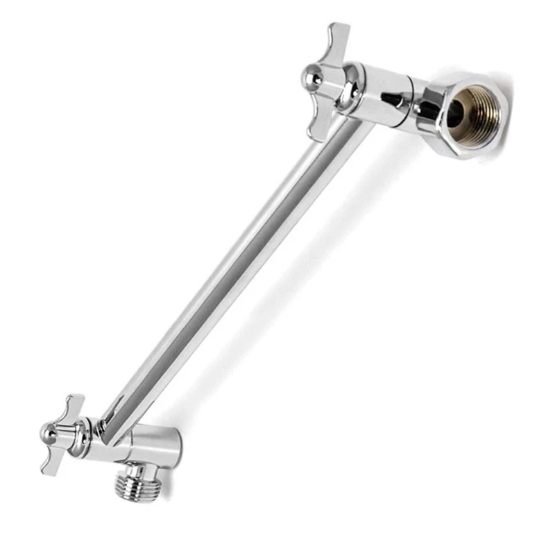 Shower Head Extension Rod Extendable Shower Arm Steel Arm for Height Adjustment