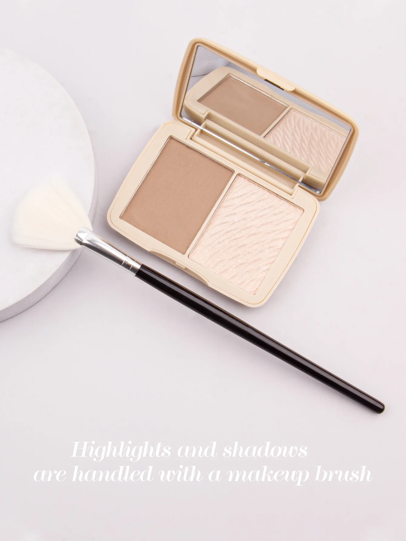 اليراعات DIY قناع الوجه مجموعة فرش لينة قضيب فرش أدوات ماكياج تشمل مروحة لينة فرش الوجه فرشاة قضيب الحمض #2