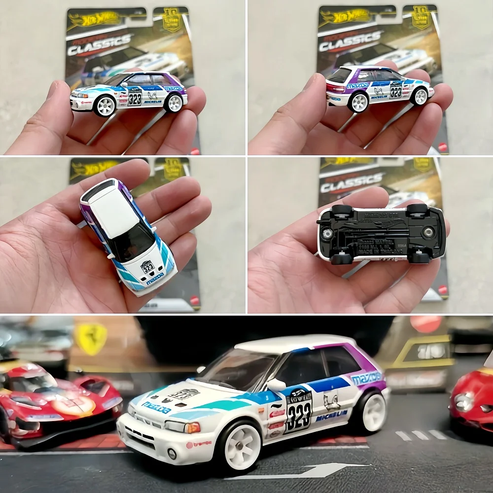 

New In Stock 2026 Hot Wheels Premium Fpy86-S Modern Classics Model Car Mazda 323 Gtr 1:64 Diecast Collect