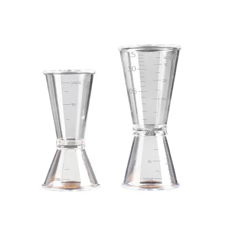 10/20ml or 20/40ml cocktail shaker measuring cup kitchen bar tool scale beverage alcohol gadget