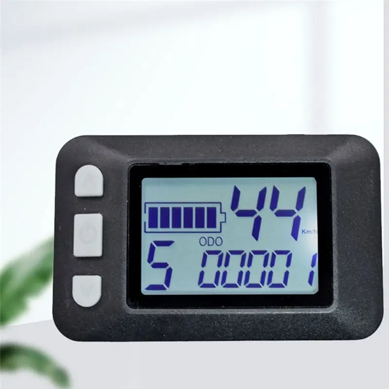 NEW HOT In Stock-P9 LCD Display Dashboard Meter LCD Screen 24V 36V 48V 60V Electric Bike Meter For Electric Scooter LCD Display view 3