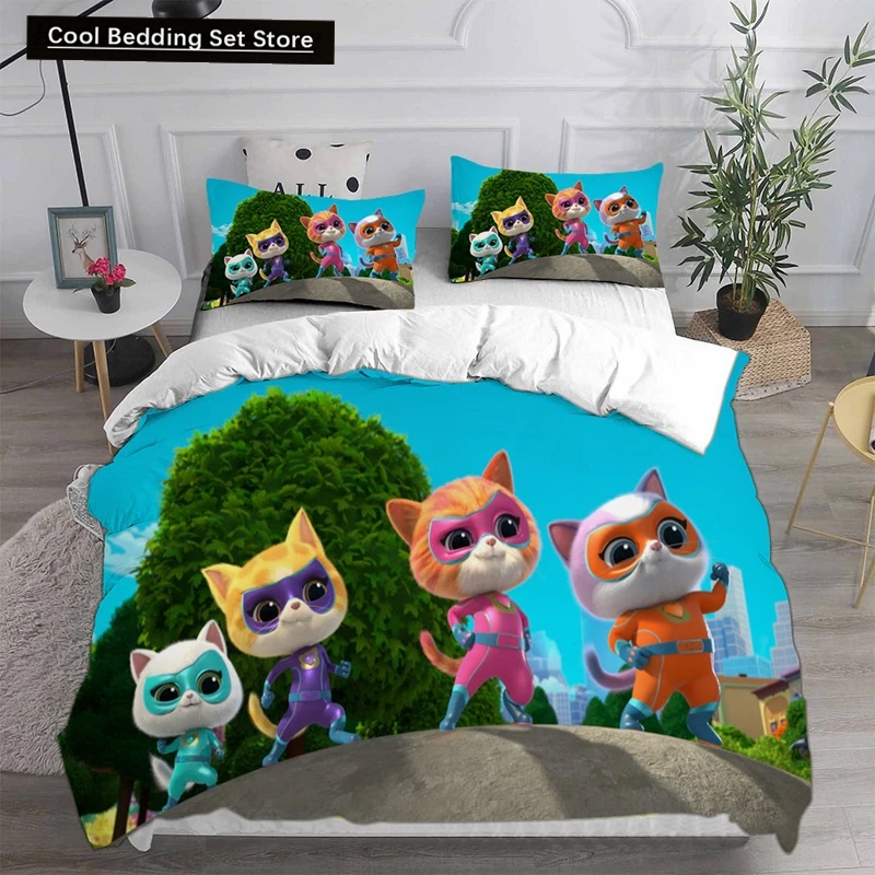 Discover Anime Super Kitties Bedding Sets, Bedroom Decor