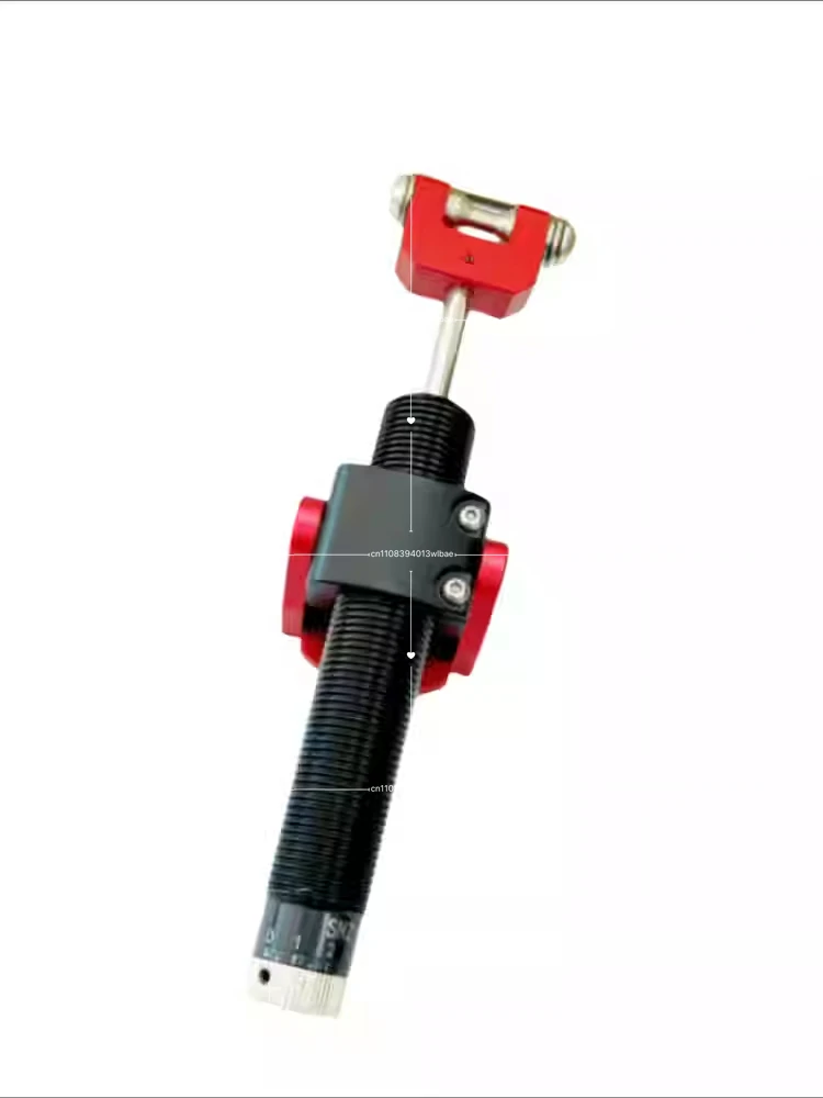Hydraulic Damping Racing Pedal, I33T Adjustable Simulator Pedal with Rod Buffer for Racing Games
