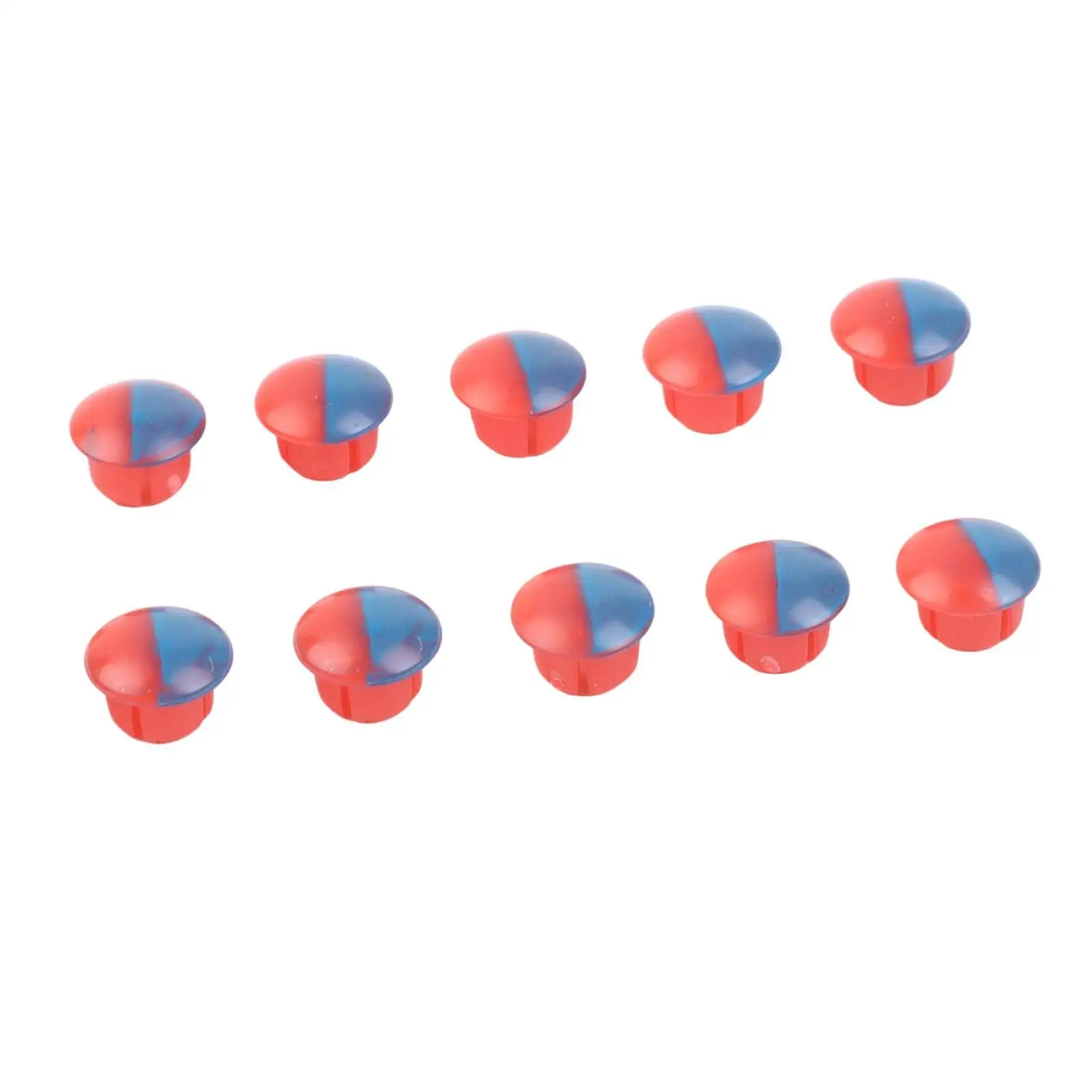 10pcs Hot Cold Water Handle Hole Cover Red-Blue Label Decorative Ciover For 6.7mm Hole Kitchen Bathroom Mixer Faucet Handle