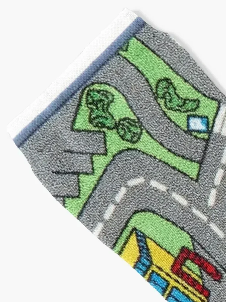 Road Roag Socks Stockings compression with print Stockings man custom sports Man Socks Women's