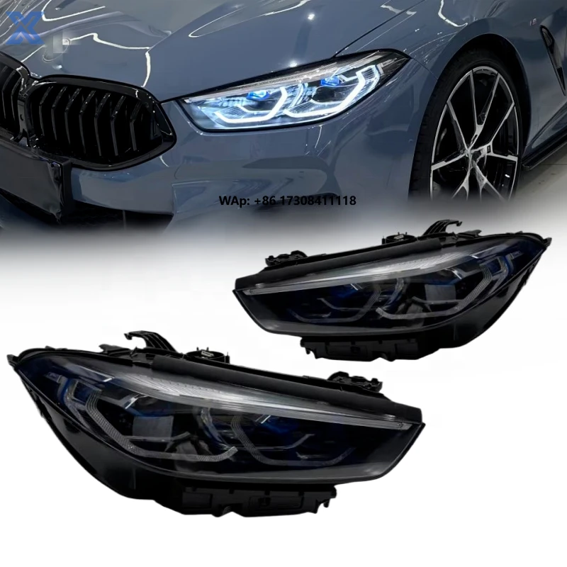 

Фара в сборе для BMW 8 серии M8 (G15, G16, F91, F92, F93) 2014-2019 годов выпуска, элементы системы освещения