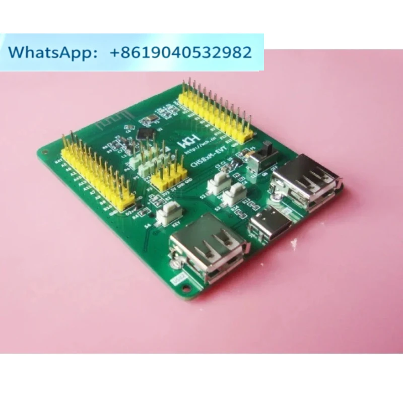 Ch581 Ch582 Ch583 Development Board Evaluation Board Risc-v Core Ble Bluetooth 5.3 Dual USB