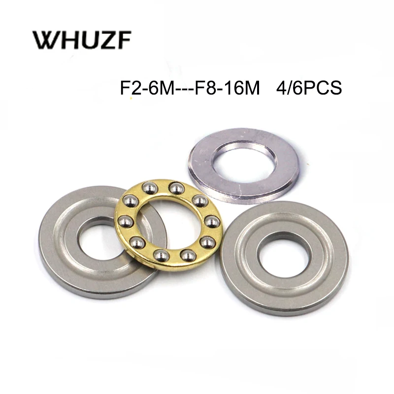 F2-6M F2.5-6M F3-6M F3-7M F3-8M F4-9M F5-10M F5-11M F5-12M F6-12M F6-14M F7-13M F7-15M F8-16M Axial Ball Thrust Bearing