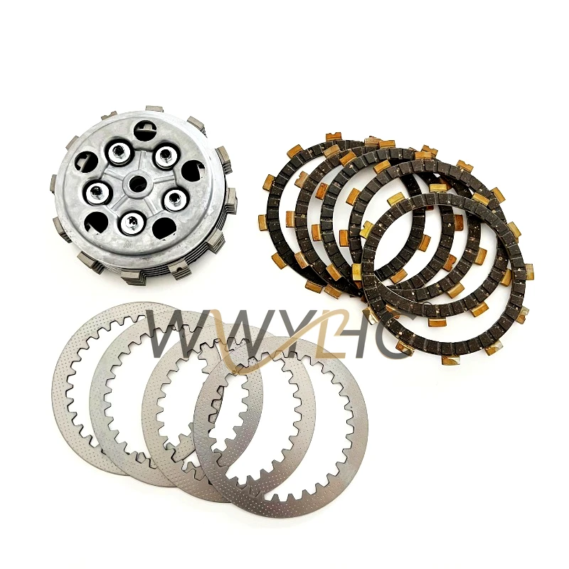 

Подходит для EFI Yueku GZ150-A Ruishuang EN150-A Фрикционная пластина сцепления Железная пластина Барабан Xiaogu в сборе