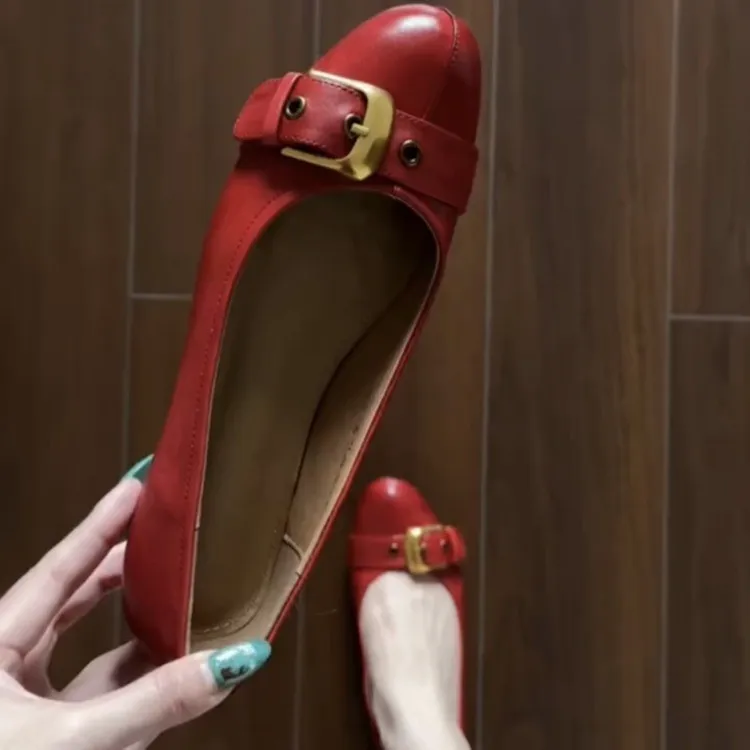 French-style round-toe low-cut flats, new casual slip-ons with hidden heels, Mary Jane shoes