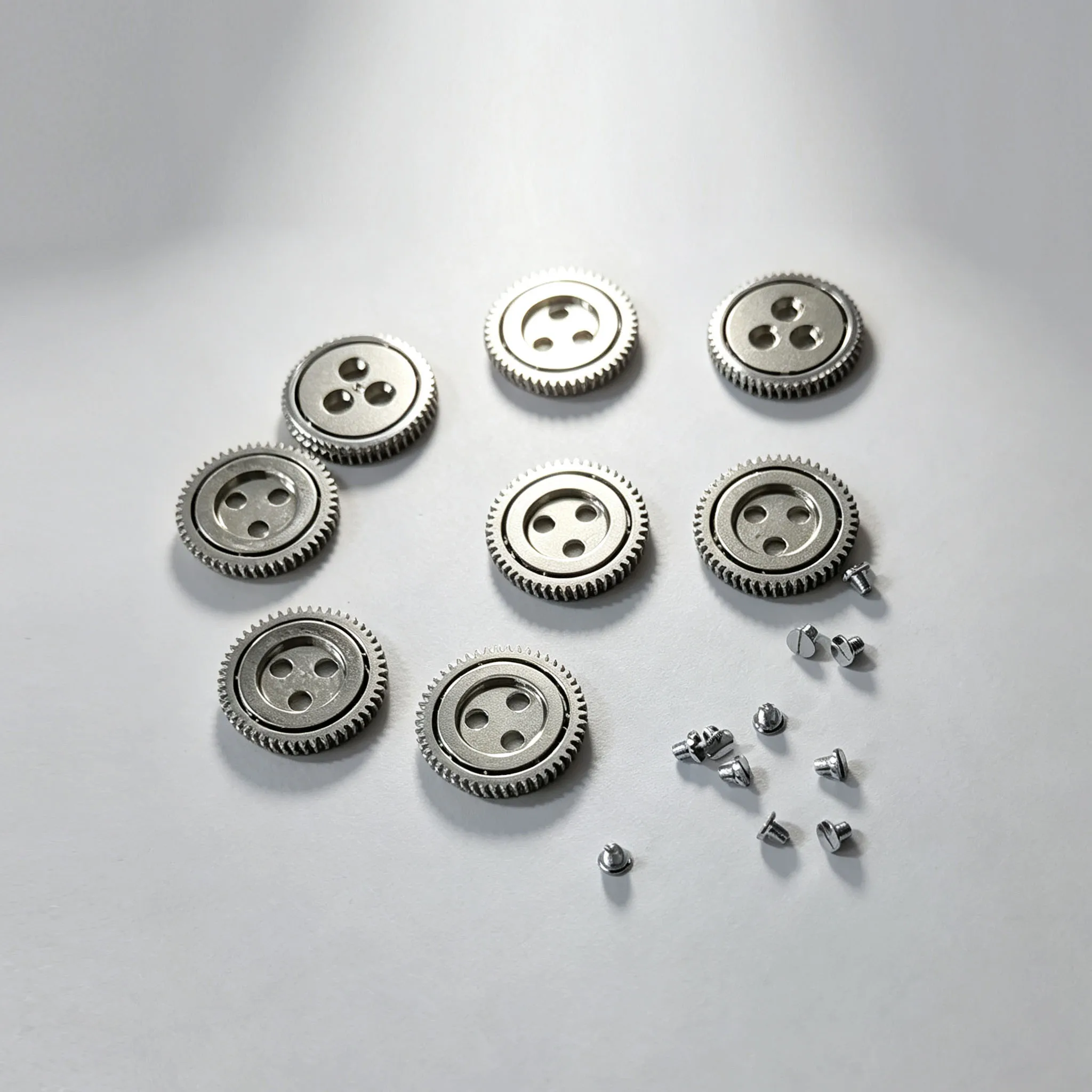 1/2/3/5PCS Watch Movement Accessories Compatible with 9015 Movement, Rotor Bearing Oscillating Weight Bearing Repair Parts