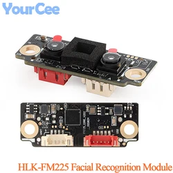 FM225 Facial Recognition Module HLK-FM225 3D IR Infrared Binocular Camera Liveness Detection Serial Communicatio Cat Eye Visible