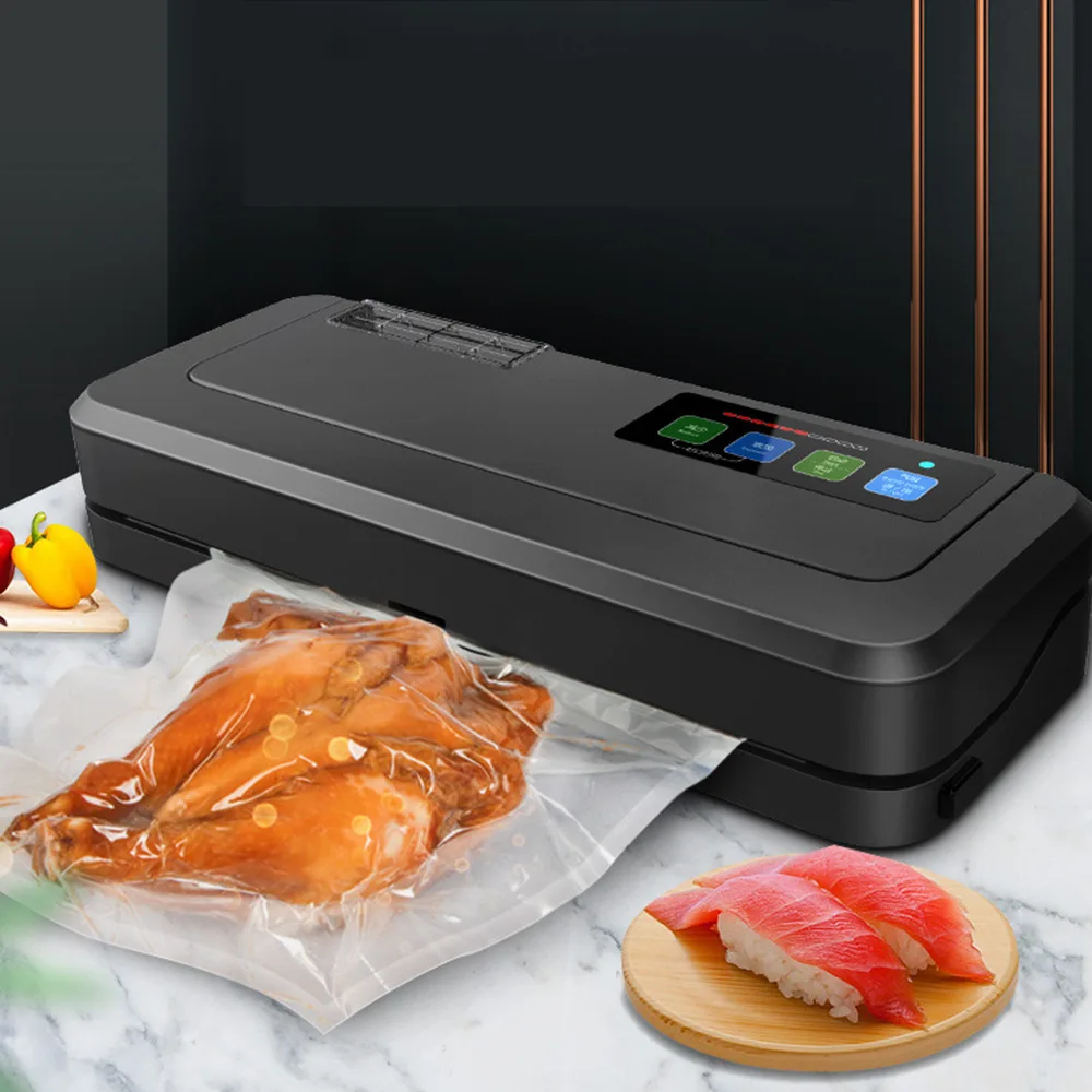 آلة الختم الرطبة والجافة Essen Verpackung المحمولة المطبخ فراغ السدادة Selladora De Bolsas De Plastico