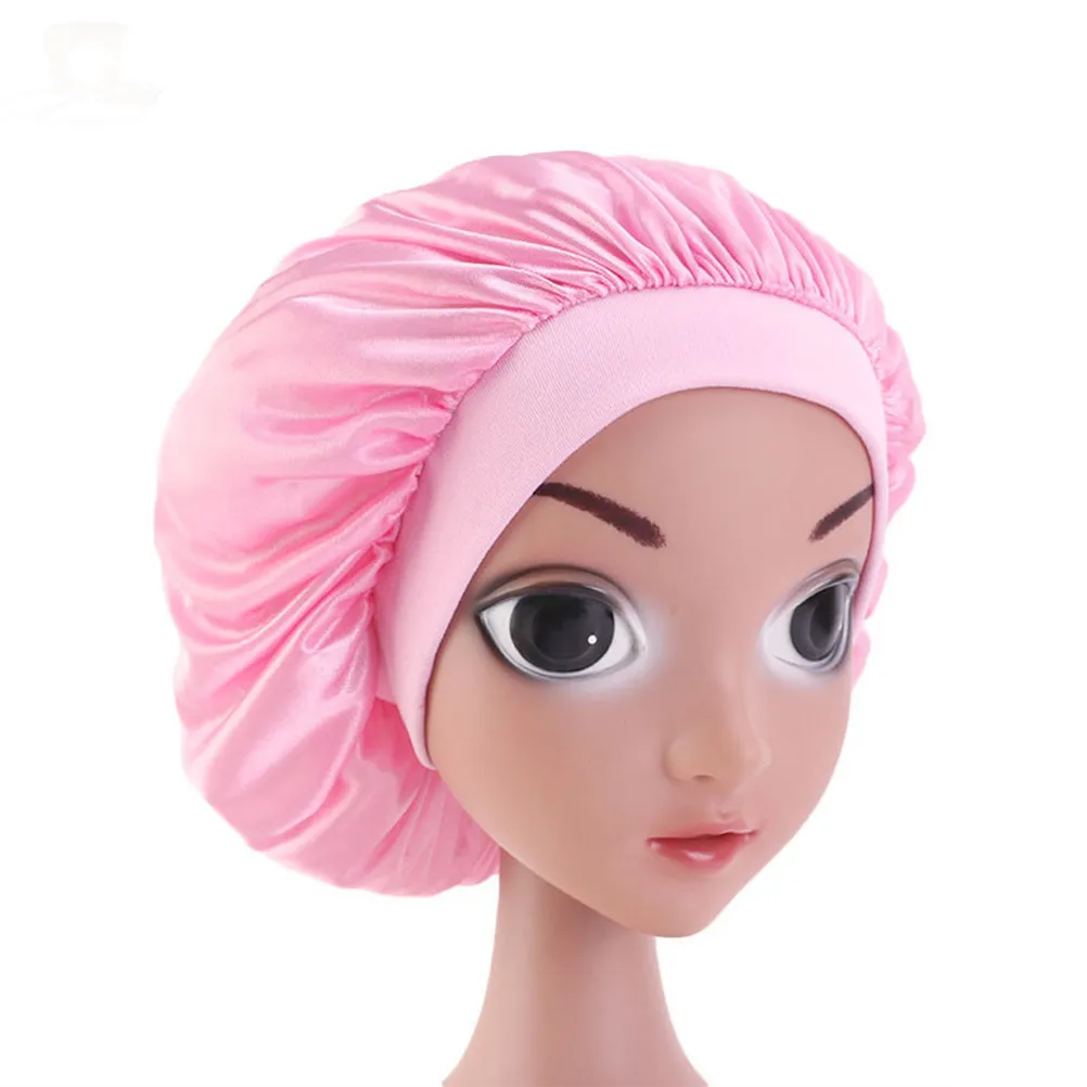 5-gorros-de-saten-elasticos-de-ala-ancha-para-ninos-ligeros-para-bano-ducha-dormir-proteccion-nocturna-para-edades-de-3-a-8-anos-a-la-moda