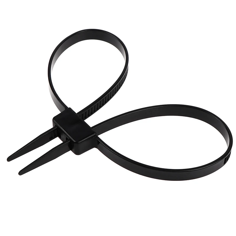 1pcs Police Handcuff Disposable Double FlexPlastic Cable Tie Zip Tie Cuff Flex Restraints Binding Tape Nylon Binding Tape