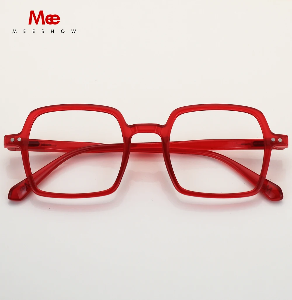 

Meeshow брендовые новые очки для чтения квадратные женские ретро офисная оправа мужские европейские стильные синие очки gafas Lesebrille 2432