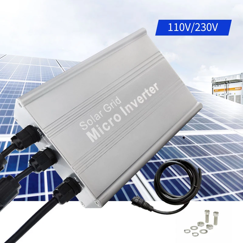 mini wifi smart micro solar micro inverter solar panel system on grid 600w 800w