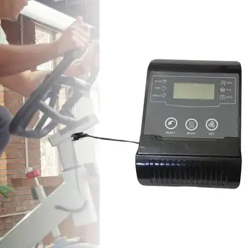 Pengukur detak jantung มาตรวัดความเร็วจักรยานแบบอยู่กับที่สำหรับลู่วิ่งวงรีในร่ม