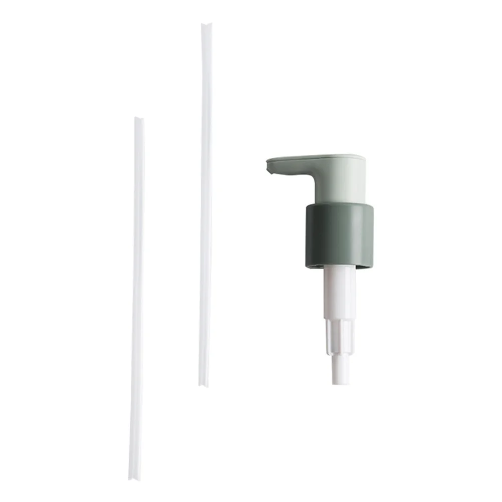 

1Set Oyster Sauce Bottle Nozzle Press Pump Green Easy Control Squeeze for Ketchup Detergents Cooking Oils Syrup