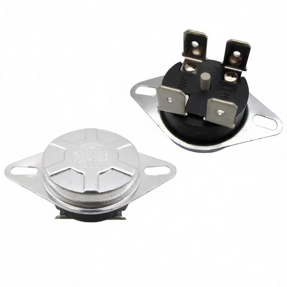 Water Heater Thermal Control Switch KSD302 Automatic Manual Reset Overheat Protector Replacement Spare Part