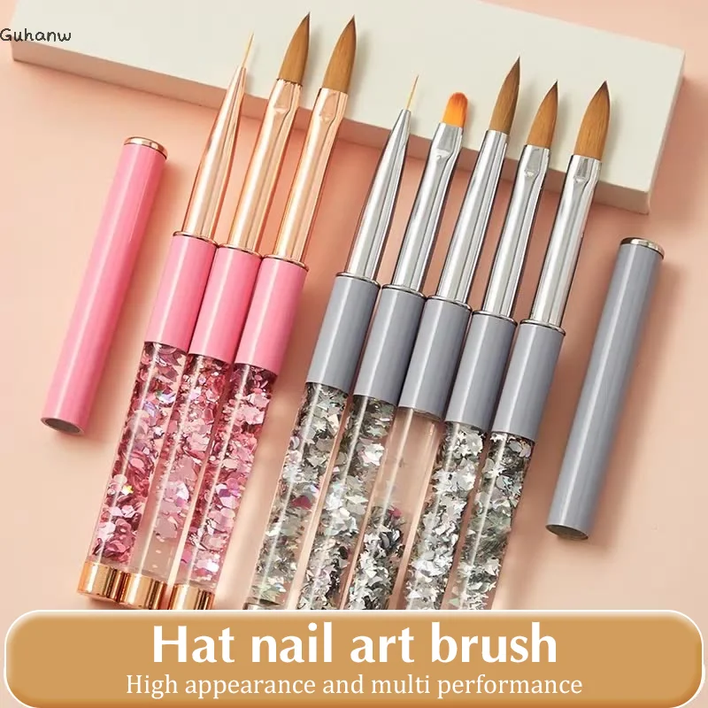 

Nail Pen Brush Liquid Sand Rod Quality Manicure Brush Drawing Nail Art Design Beginners Nail Tools