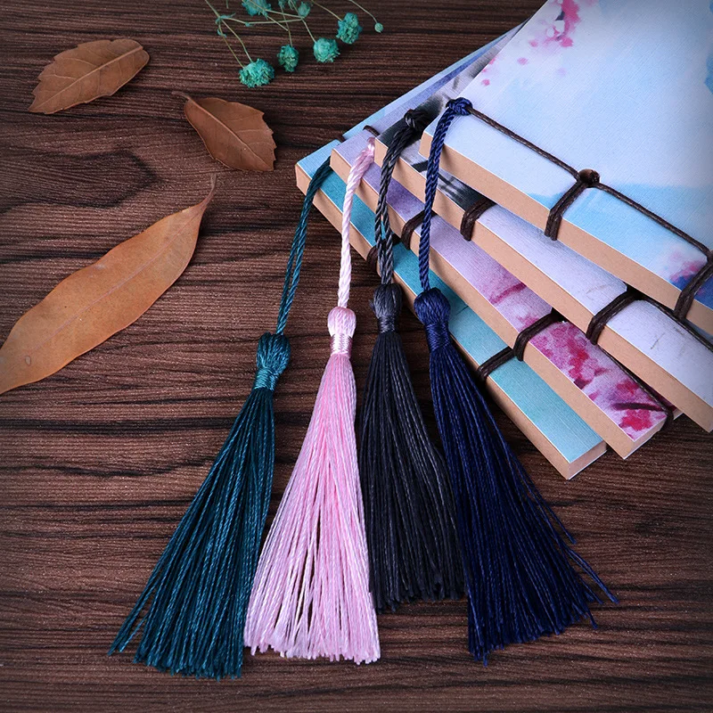 Chinese Traditional Style Tassel Paper Notebook Planner Vintage Notepad for School Office Supplies Stationery Promotion Gift