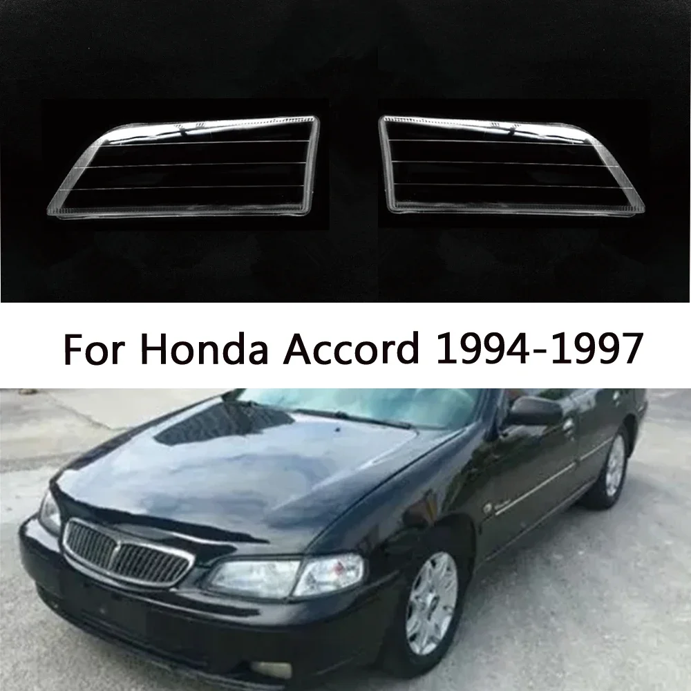 

HTTCY Для Honda Accord 1994 1995 1996 1997, передняя крышка автомобильной фары, корпус линзы, абажур, корпус фары