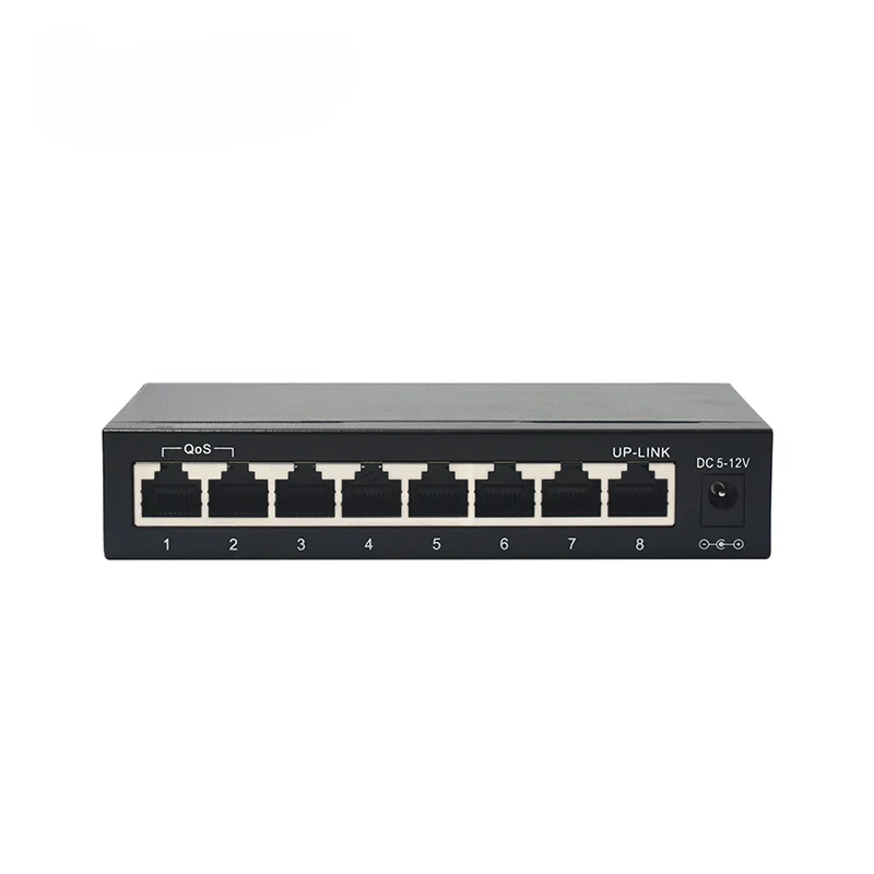 

Ethernet switch with 8 RJ45 Ethernet port, network switch, support QoS VLAN