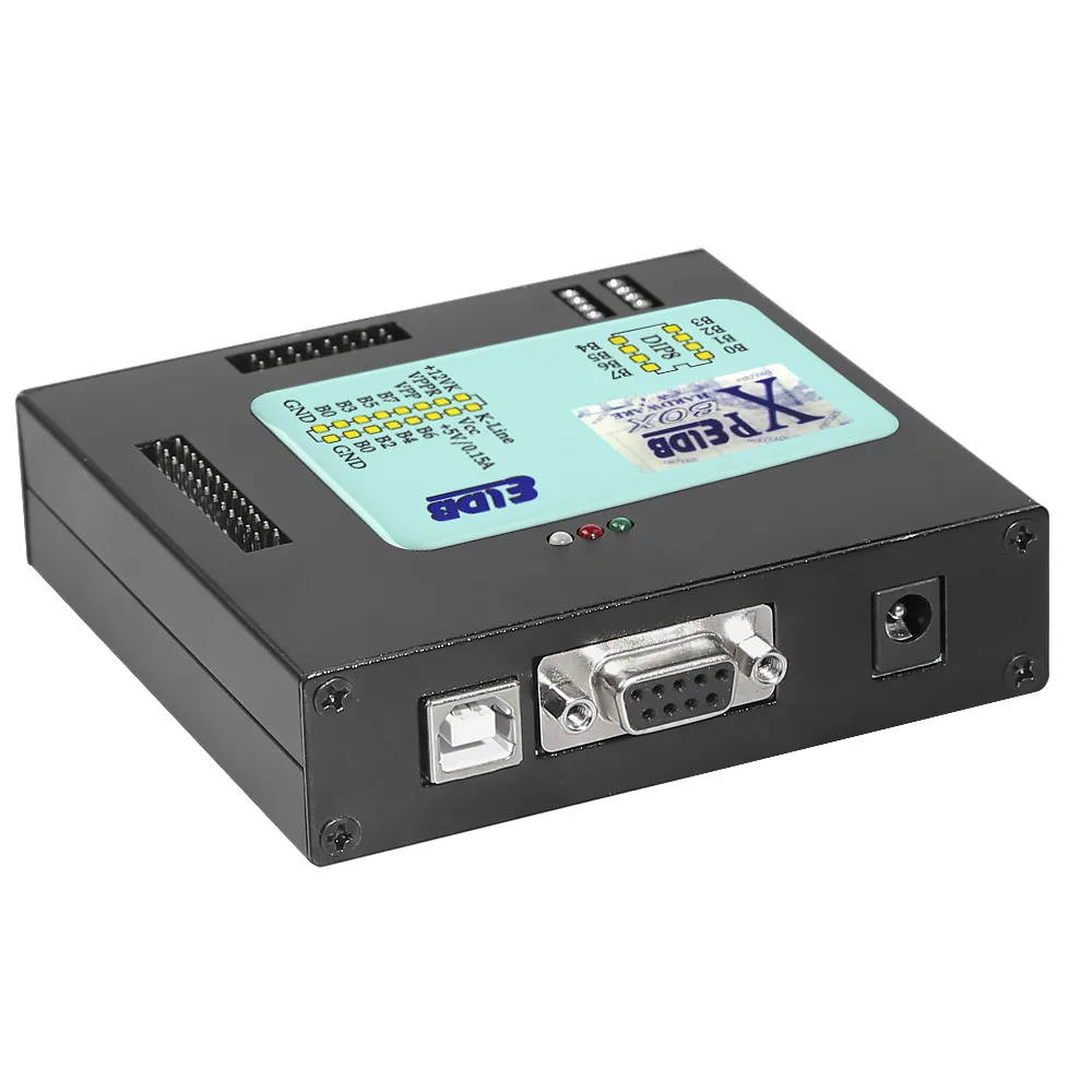 2025 Newest Xprog M V5.55 X-PROG M Box ECU Programmer Chip Tuning Tool With Full Adapters Supports CAS4 Cars Black Metal Box