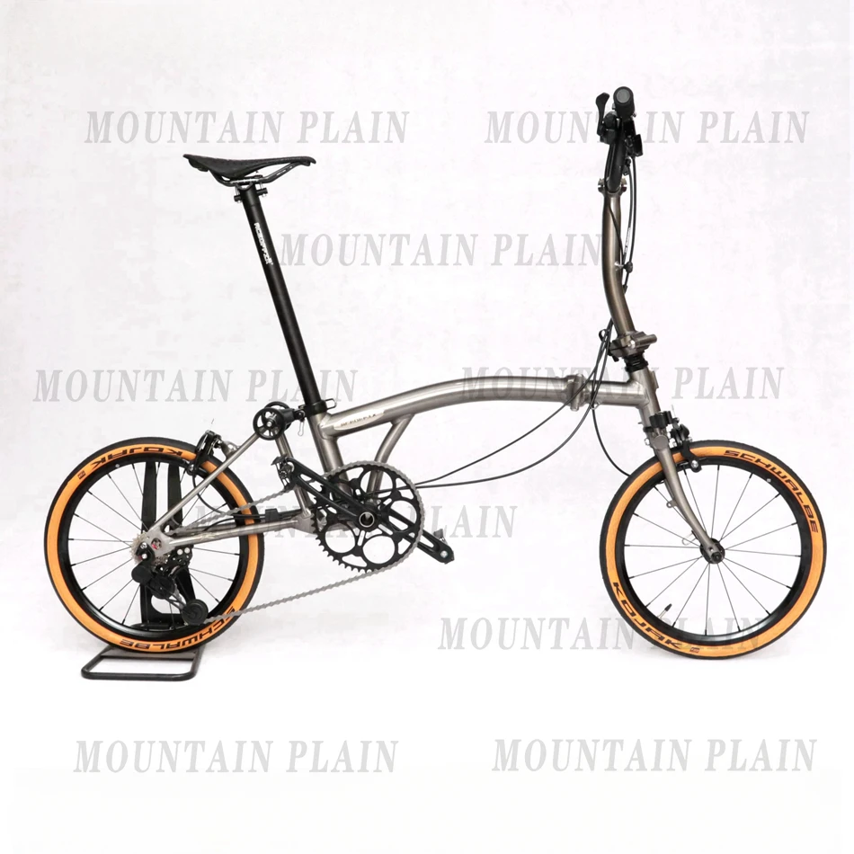 16inch Aluminium Folding Bike 8KG 5-Speed Triple Folding Bike