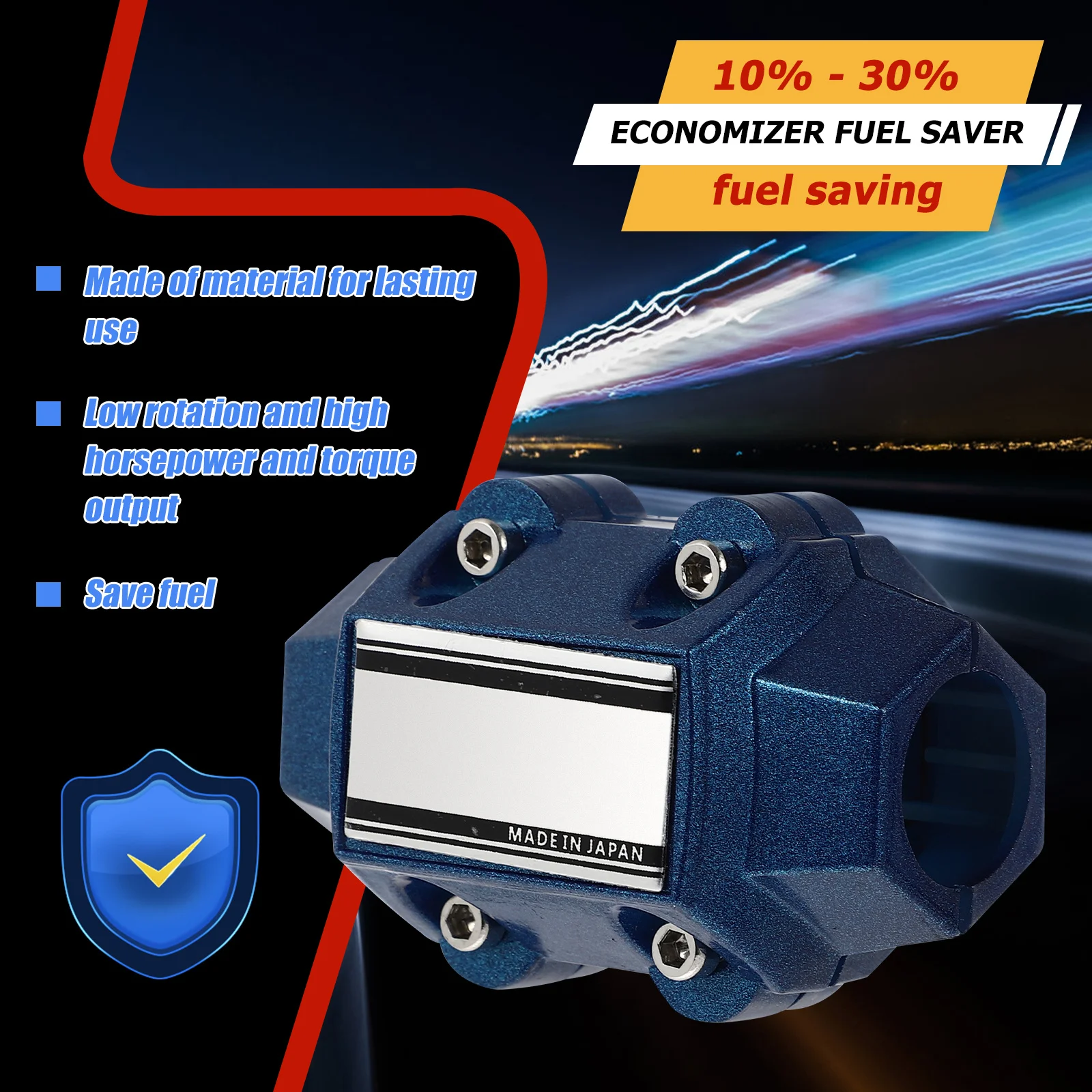 محاذاة جزيء الخط المستقيم المغناطيسي للمركبة لأميال أفضل ومنظم إخراج عزم الدوران لجميع السيارات