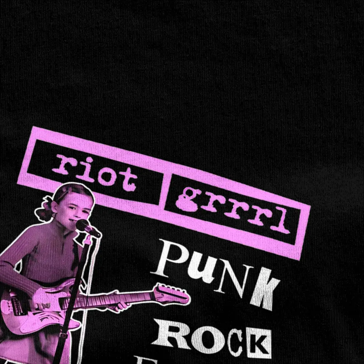 Men T Shirt Riot Grrrl Punk Rock T Shirts Leisure Feminism Rules Beach Tee Shirt Y2K Fun Print 100% Cotton Tops Gift Idea