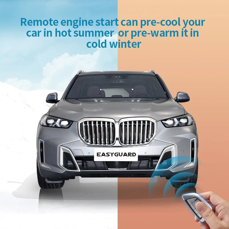 EASYGUARD D2 CAN BUS PKE Remote Start kit fit for BMW F82/F83/F52/F40/F44/F45/F46/F48/F49/F39/F15/F16/F90 NFC Entry