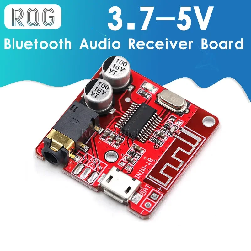 Bluetooth Audio Receiver Board Bluetooth 5.0 MP3 Lossless Decoder Board Wireless Stereo Music Module 3.7-5V XY-BT-Mini