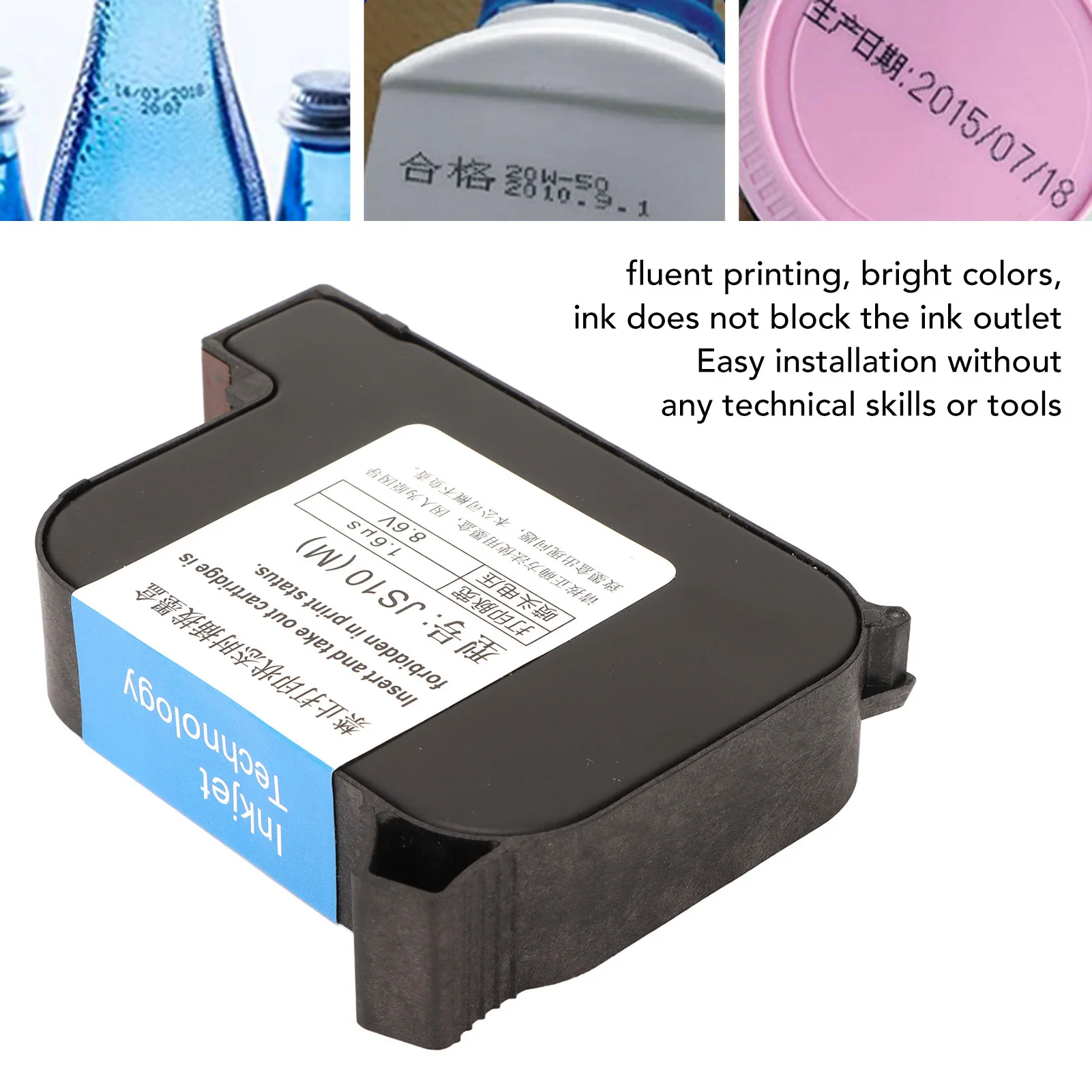 Handheld Inkjet Patrone Inkjet Patrone Quick Dry Original Tragbare Schwarz Handheld Mobile Drucker Tinte Patrone Ersatz