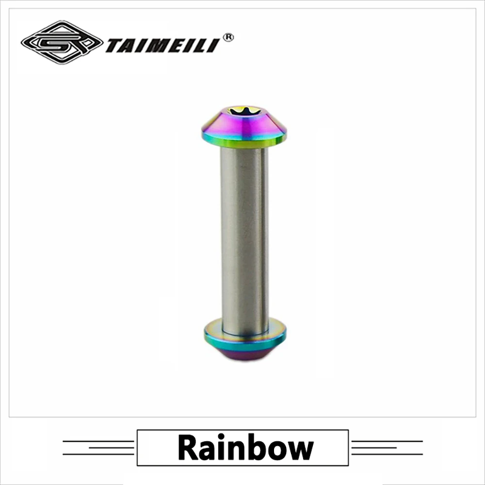 TAIMEILI Titanium alloy rear bumper shock absorber screw shock absorber pivot point folding speed drop soft tail repair part