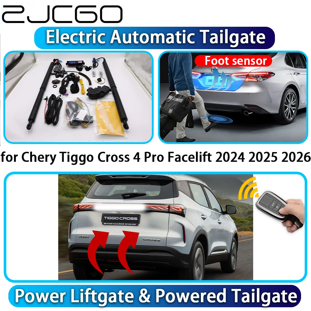 for Chery Tiggo Cross 4 Pro Facelift 2024 2025 2026 Automatic Power Liftgate Powered Tailgate Intelligent System Trunk Lift Kit