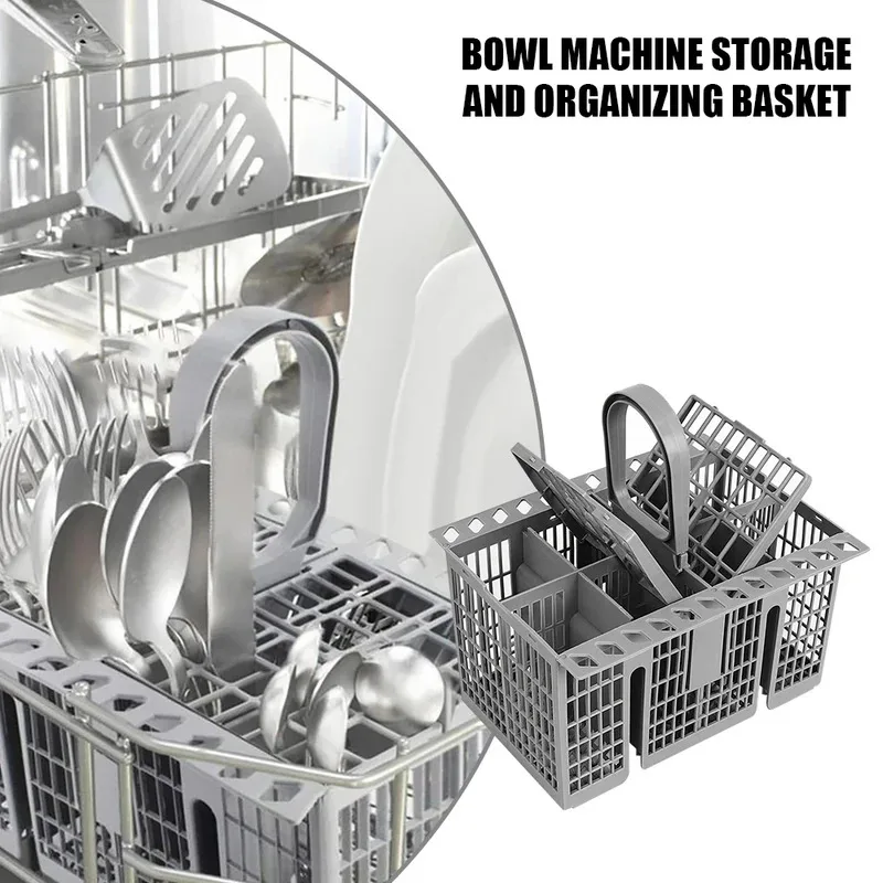 Multifunctional Dishwasher Basket Accessory Adaptor Hotpoint Dishwasher Basket C00257140 Knife and Fork Storage Basket