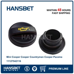 Engine Oil Filler Cap 11127542116 For MINI R56 R55 R57 R58 R59 R60 R61 2005-2016 HANSBET